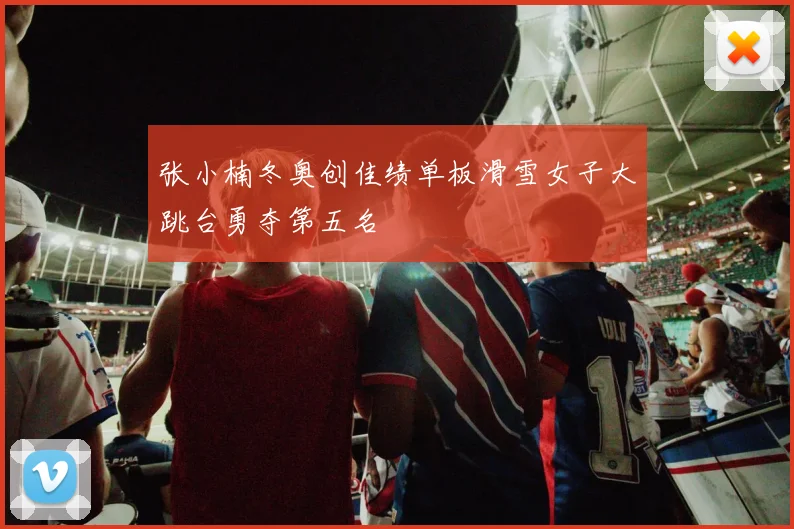 张小楠冬奥创佳绩单板滑雪女子大跳台勇夺第五名